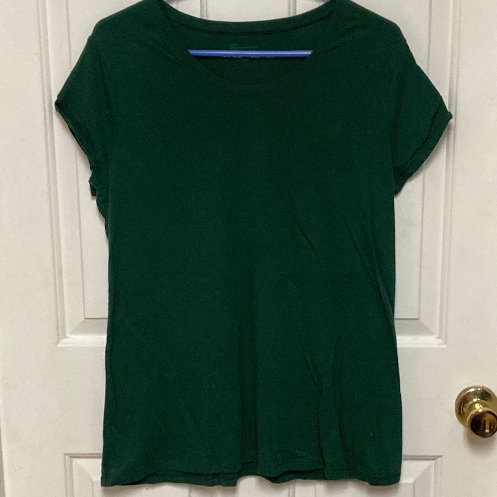 3/$20 bundle and save …
No Boundaries Dark Green Short Sleeve Tee